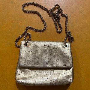 Elie Tahari gold crossbody